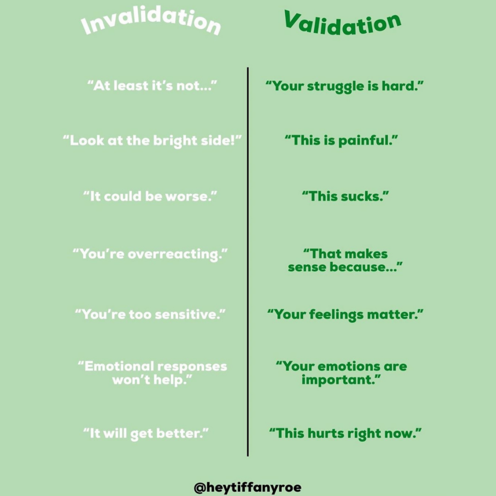 Validation is the Cure We All Need – Tiffany Roe