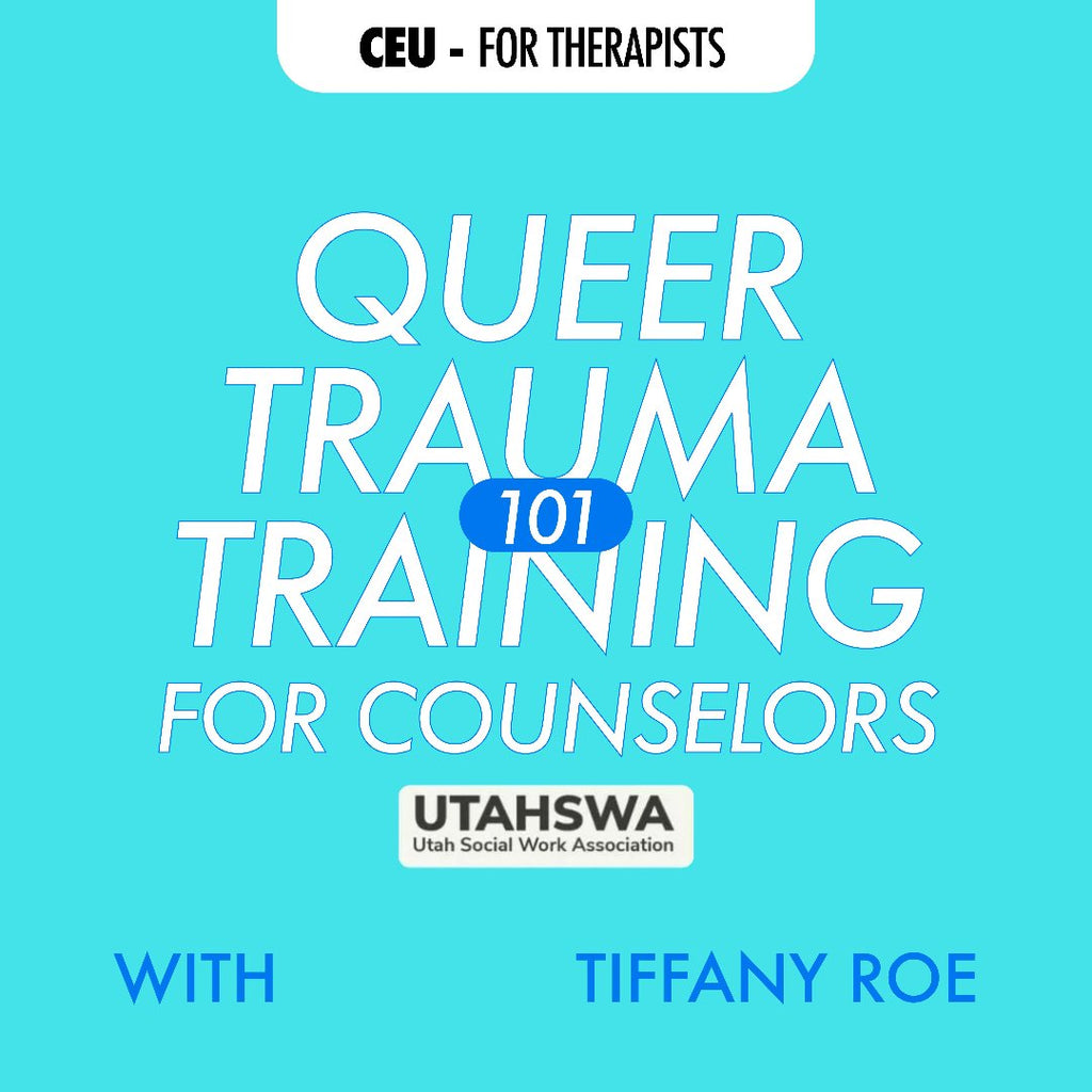 Earn 6 CE credits with this UTAHSWA-approved training on cultural sensitivity for working with LGBTQ+ clients and queer trauma. Learn assessment, treatment strategies, and gain practical skills. Includes a digital workbook and guided meditations.