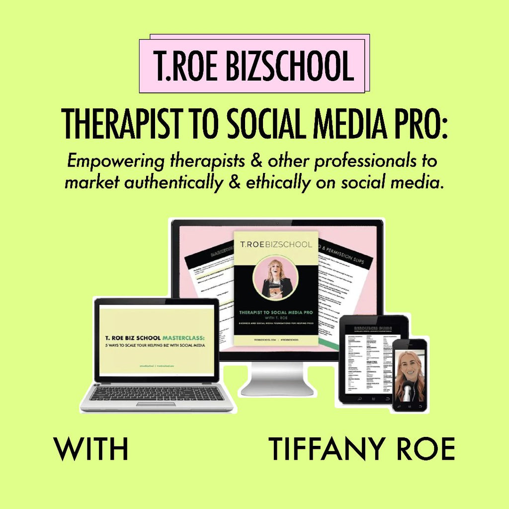 A comprehensive course designed to boost your social media marketing and strengthen your business foundation. Learn effective tips, strategies, and ethical guidelines from Tiffany in 3 hours of video instruction plus a 30-page workbook. Transform your helping profession biz and start booking real clients today!