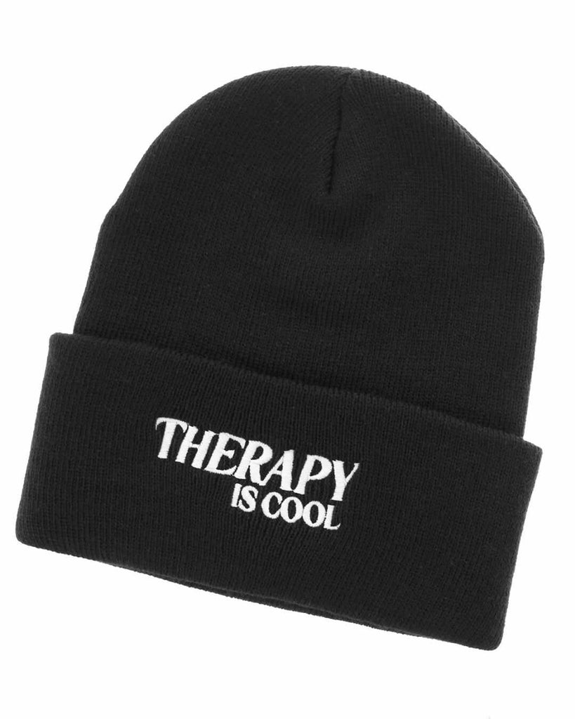 Therapy Is Cool BEANIE, 100% Acrylic