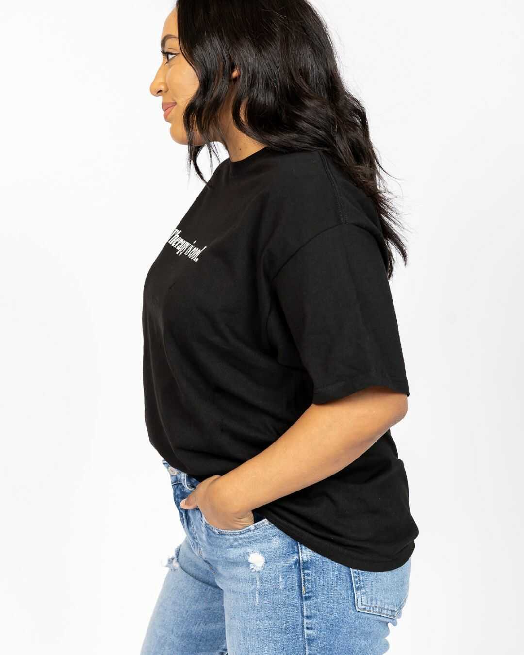 Therapy Is Cool T-Shirt | Black – Tiffany Roe