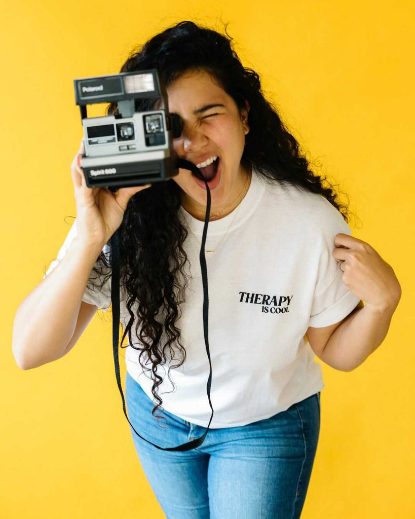 Therapy is Cool T-Shirt with a new and improved design to make therapy even COOLER! Materials 50% Cotton, 50% Polyester