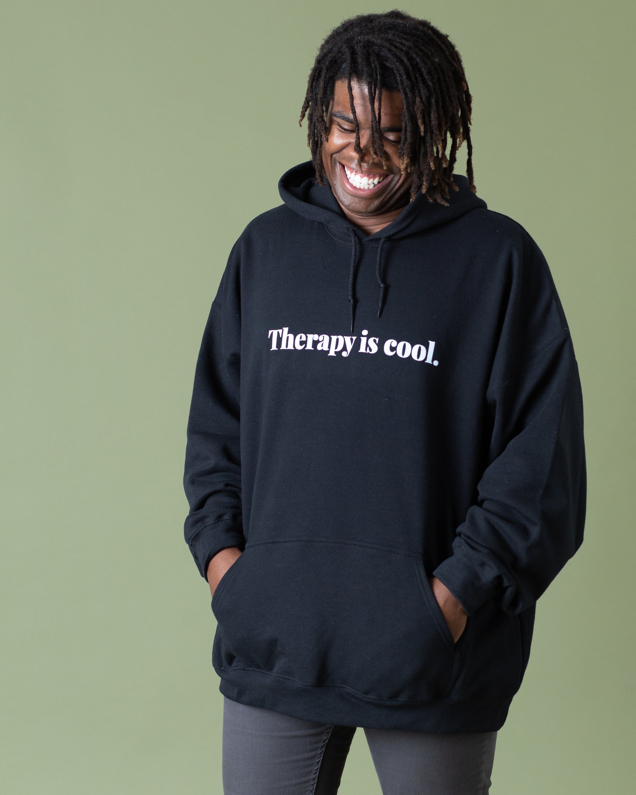 Therapy is cool sweater 2025